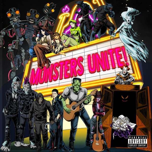 Cover art for Monsters Unite!